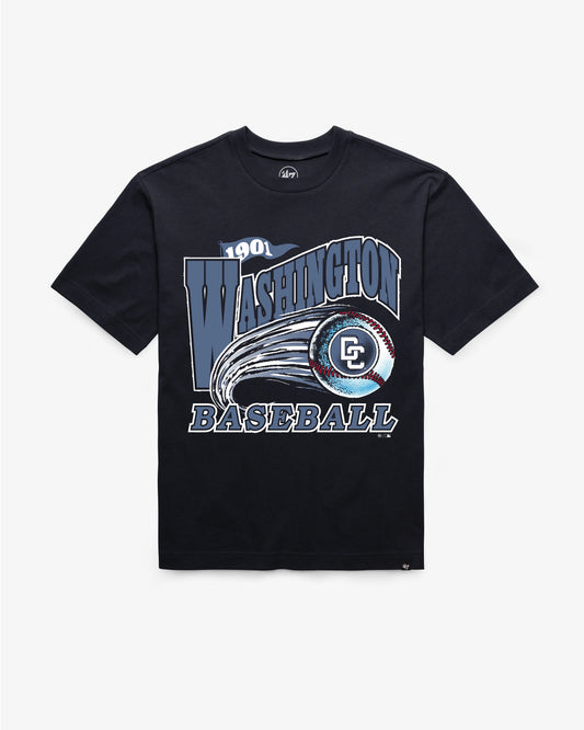 WASHINGTON NATIONALS CITY CONNECT GAME WORN CURVE '47 FOUNDATION TEE