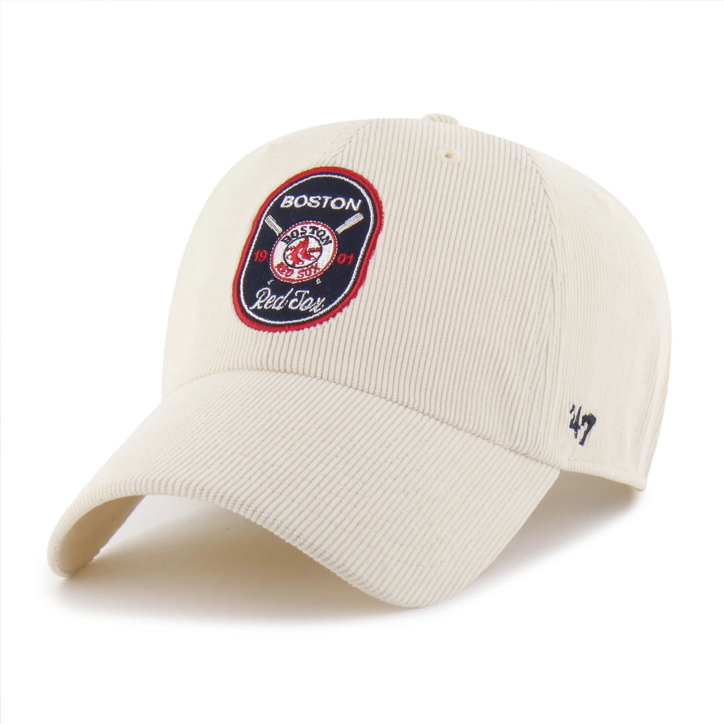 BOSTON RED SOX COOPERSTOWN CROSSPATCH CORD '47 CLEAN UP