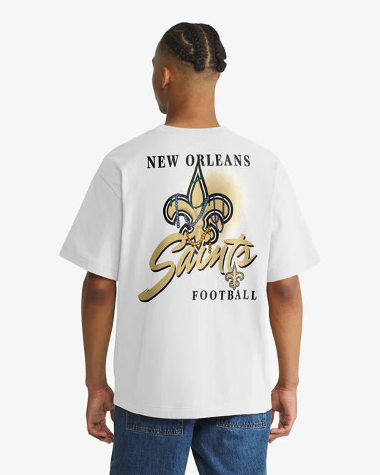 NEW ORLEANS SAINTS BACKER SCRIPT ILLUSTRATED '47 FOUNDATION TEE