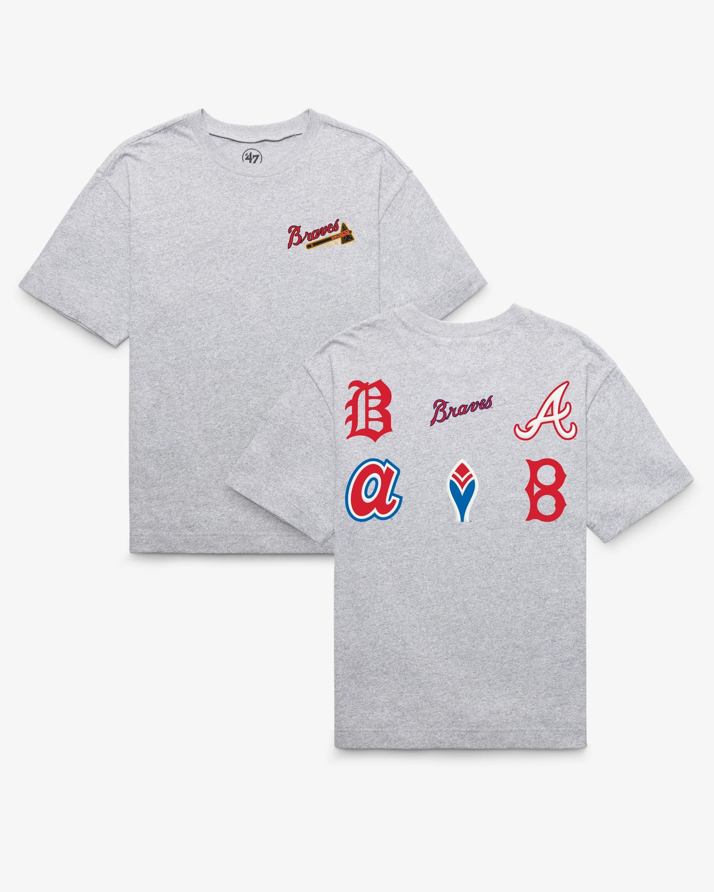 ATLANTA BRAVES COOPERSTOWN HISTORY LOCK '47 FOUNDATION TEE