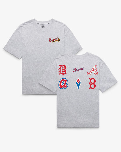 ATLANTA BRAVES COOPERSTOWN HISTORY LOCK '47 FOUNDATION TEE