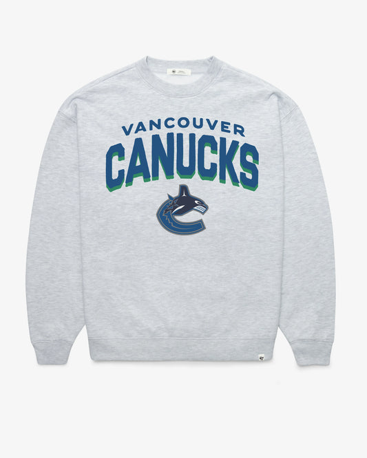VANCOUVER CANUCKS CAMPUS ARCH CLOUD '47 OVERSIZED CREW WOMENS