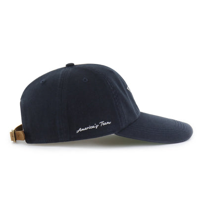 DALLAS COWBOYS CHAIN SIDE STITCH '47 CLEAN UP LONG VISOR