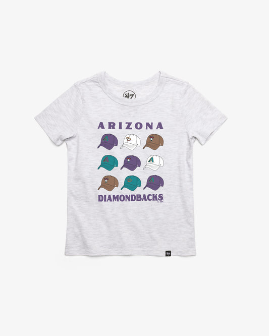 ARIZONA DIAMONDBACKS COOPERSTOWN CAP OFF '47 KID'S FRANKLIN TEE