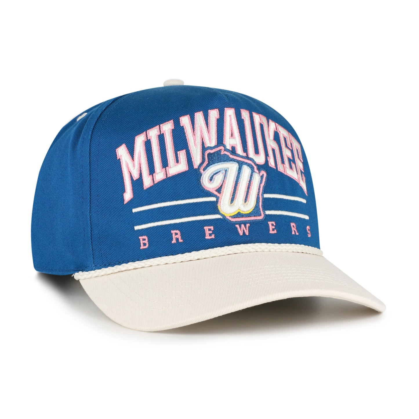 MILWAUKEE BREWERS CITY CONNECT ROSCOE ROPE TWO TONE '47 HITCH