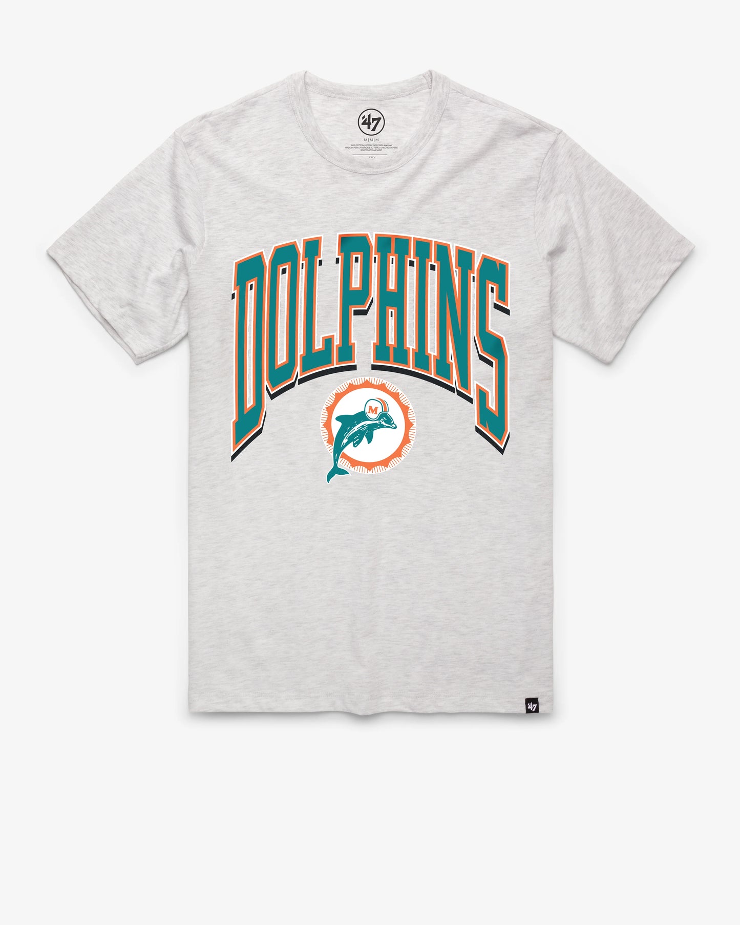 MIAMI DOLPHINS HISTORIC WALK TALL '47 FRANKLIN TEE