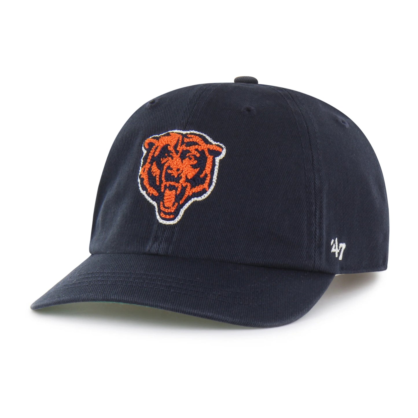CHICAGO BEARS CHAIN SIDE STITCH '47 CLEAN UP SHORT VISOR