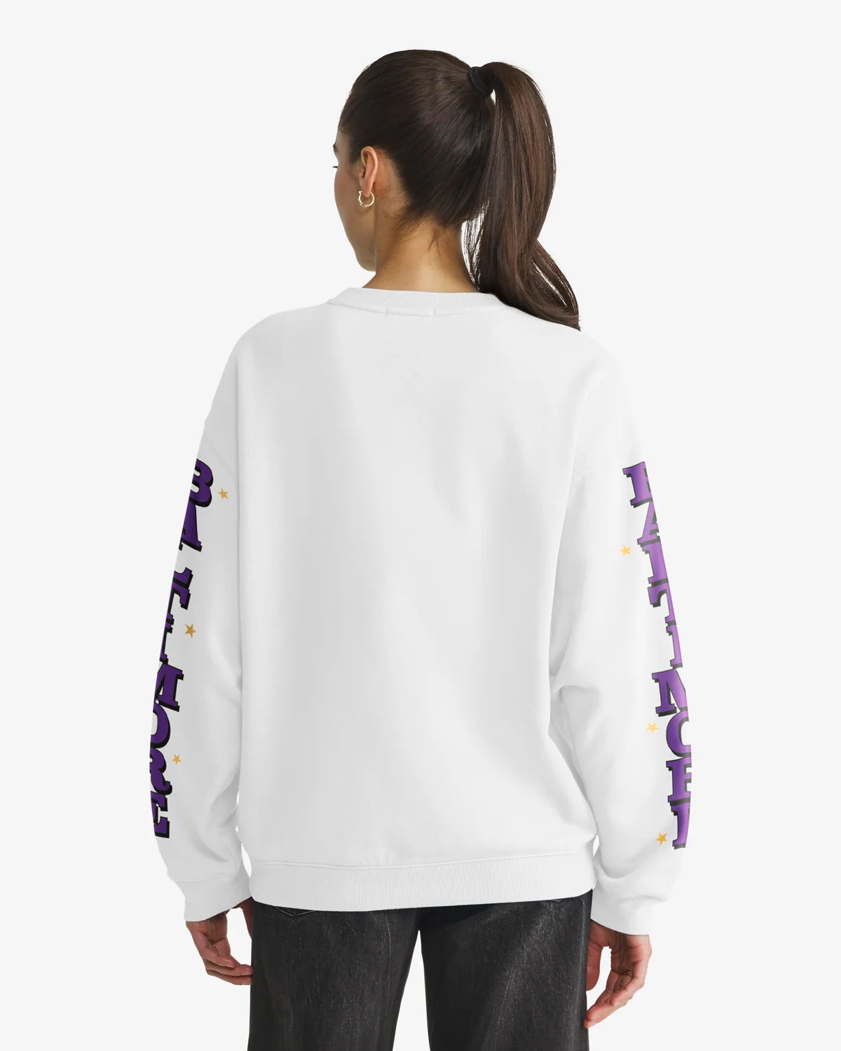 BALTIMORE RAVENS THUNDEROUS '47 WOMEN'S OVERSIZED CREW
