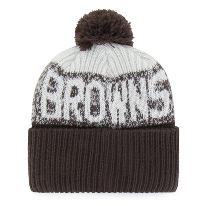Cleveland Browns Historic Bone Chill '47 Cuff Knit