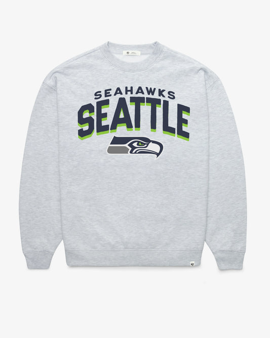 SEATTLE SEAHAWKS CAMPUS ARCH CLOUD '47 OVERSIZED CREW WOMENS