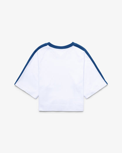 BUFFALO BILLS BIG OVERARCH '47 WOMEN'S DROP NEEDLE RAGLAN JERSEY