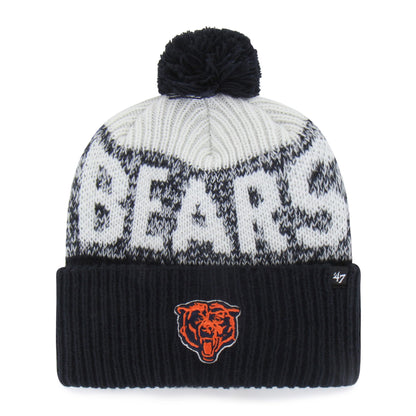 Chicago Bears Historic Bone Chill '47 Cuff Knit