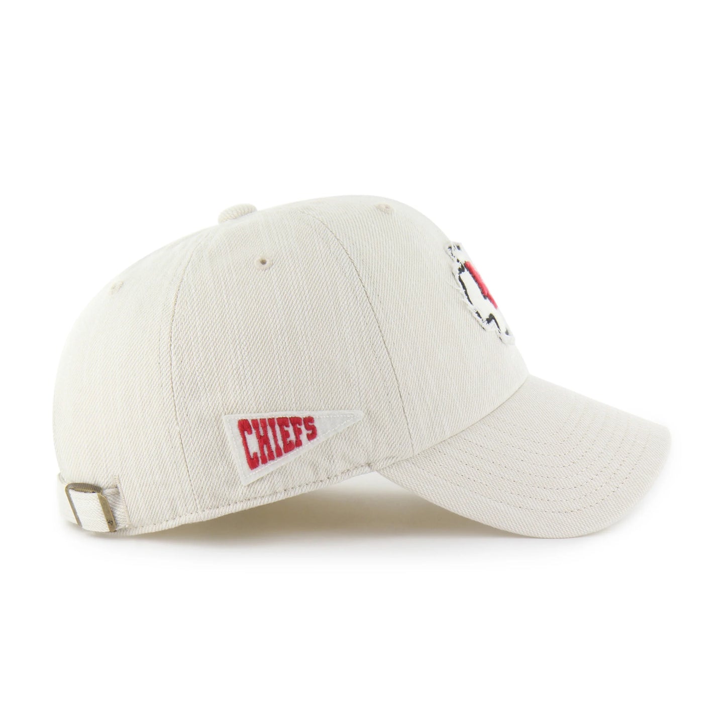 KANSAS CITY CHIEFS SLUB TWILL 47 CLEAN UP