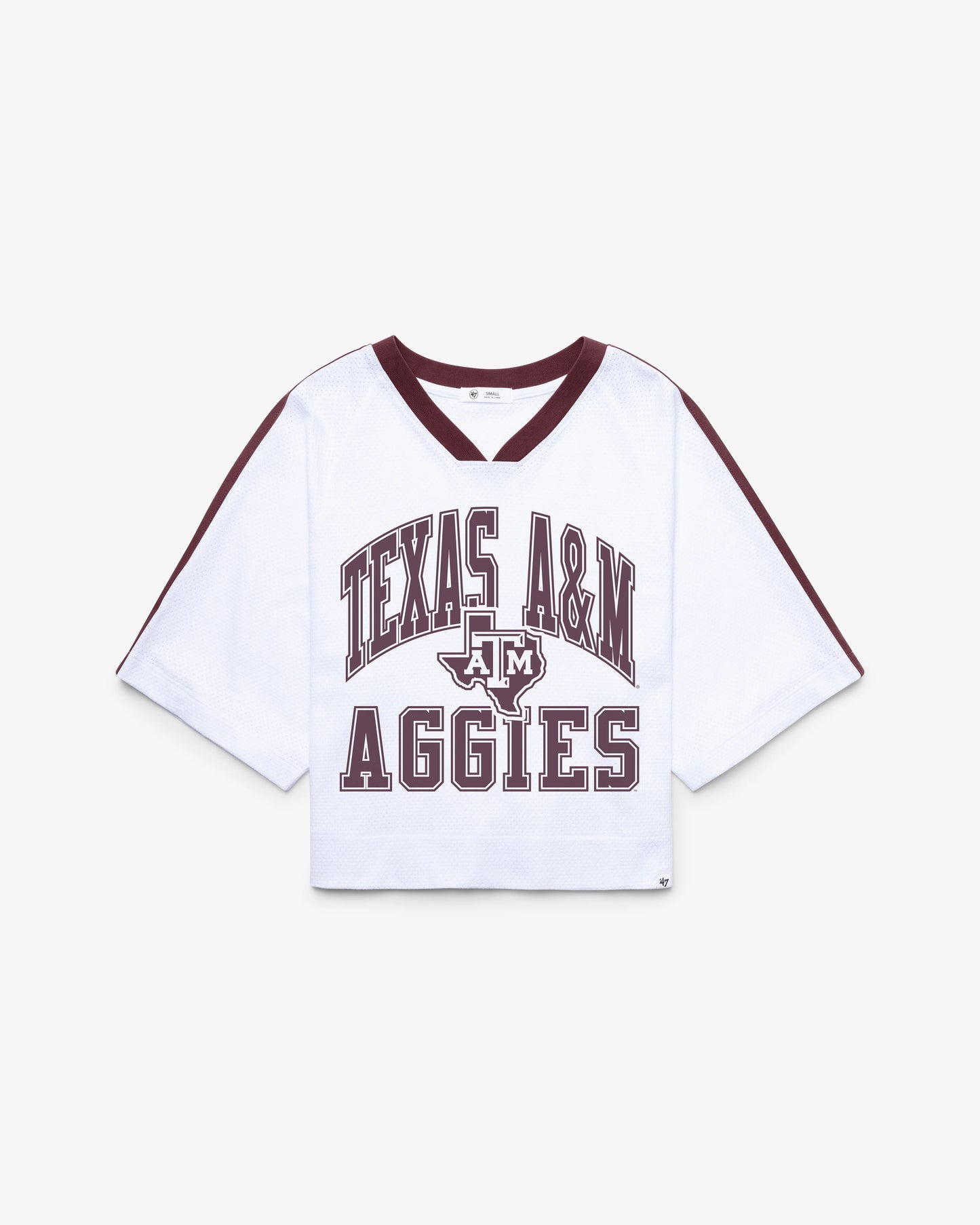 TEXAS A&M AGGIES BIG OVERARCH '47 WOMEN'S DROP NEEDLE RAGLAN JERSEY