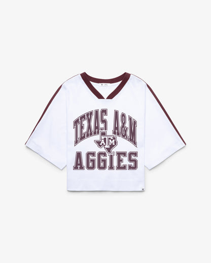 TEXAS A&M AGGIES BIG OVERARCH '47 WOMEN'S DROP NEEDLE RAGLAN JERSEY