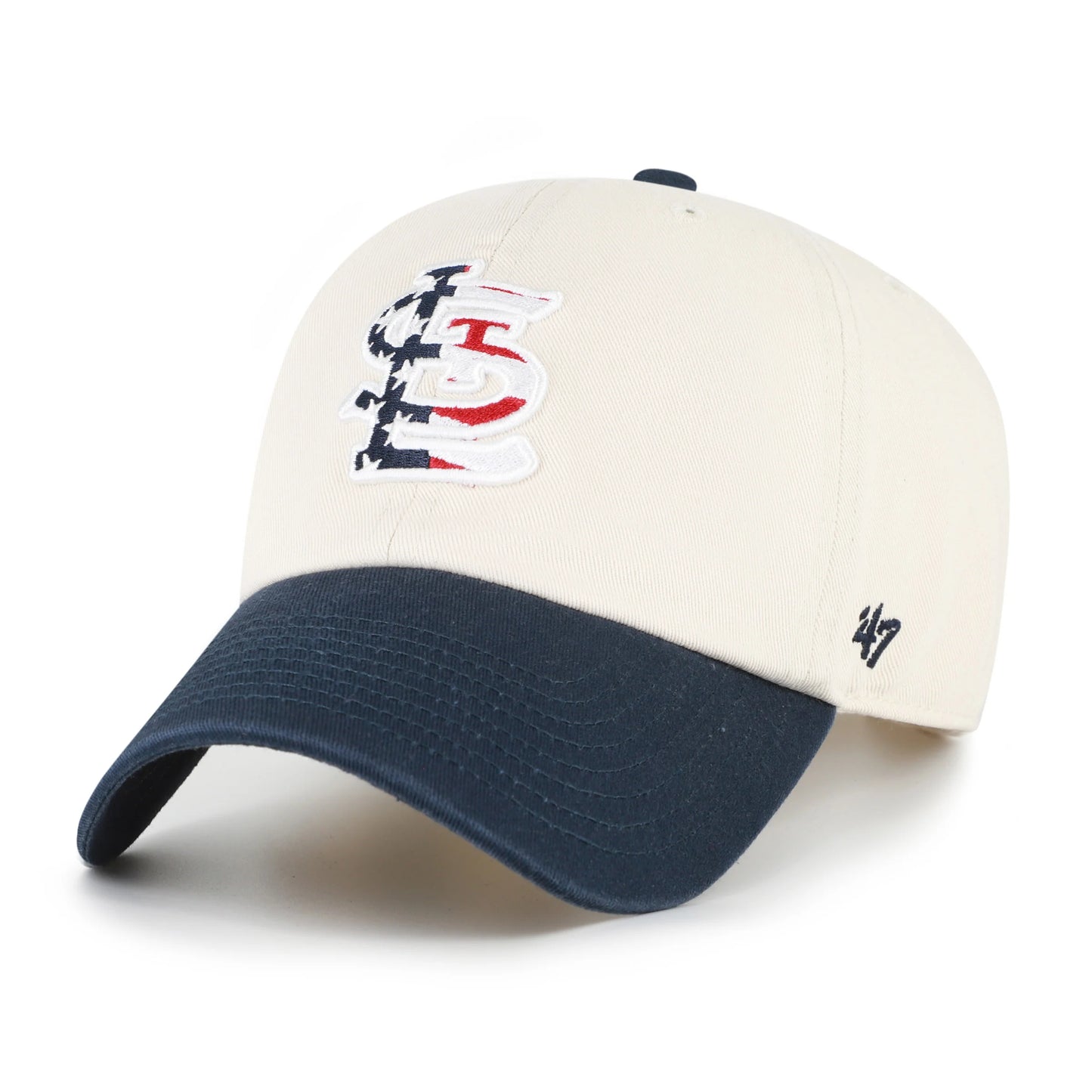 ST. LOUIS CARDINALS FLAG FILL TWO TONE '47 CLEAN UP