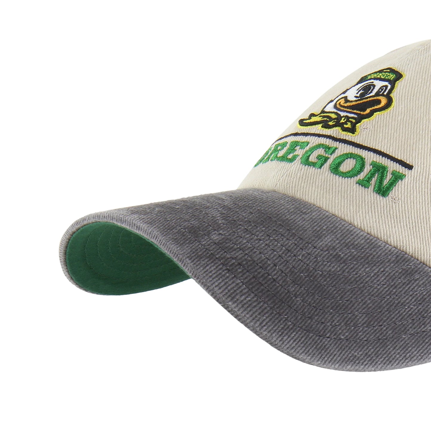 Oregon Ducks Logo Line Two Tone '47 Clean Up