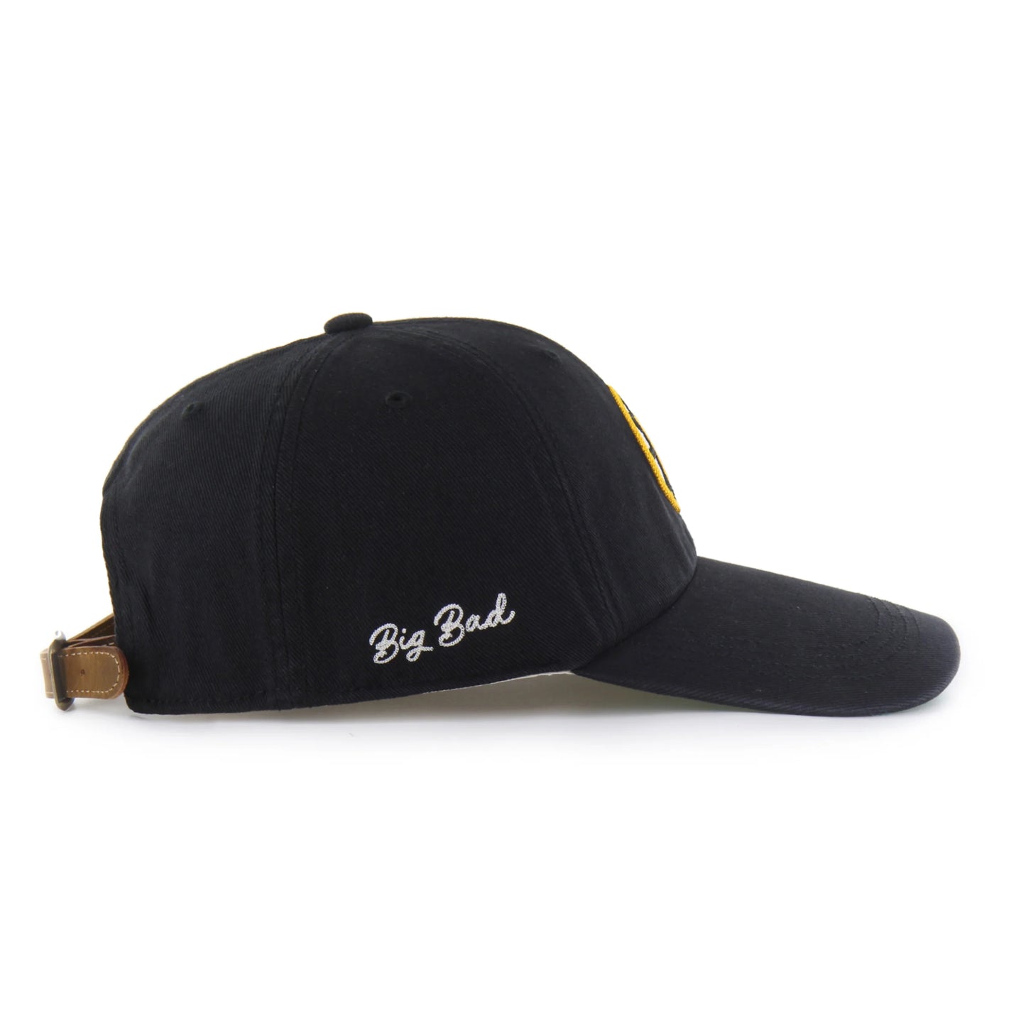 BOSTON BRUINS CHAIN SIDE STITCH '47 CLEAN UP LONG VISOR