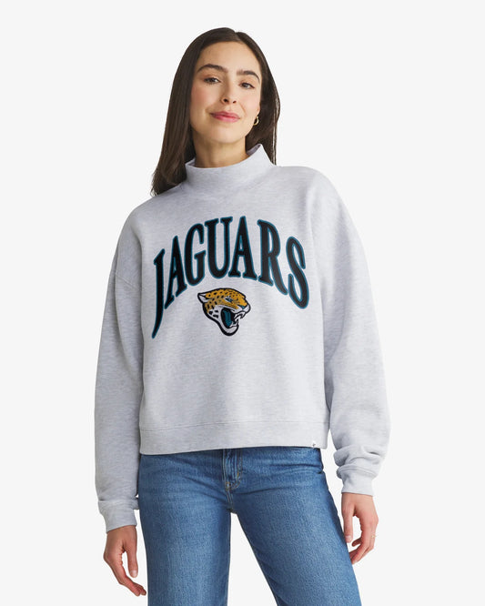 Jacksonville Jaguars Vantage '47 Women's Mock Neck Pullover