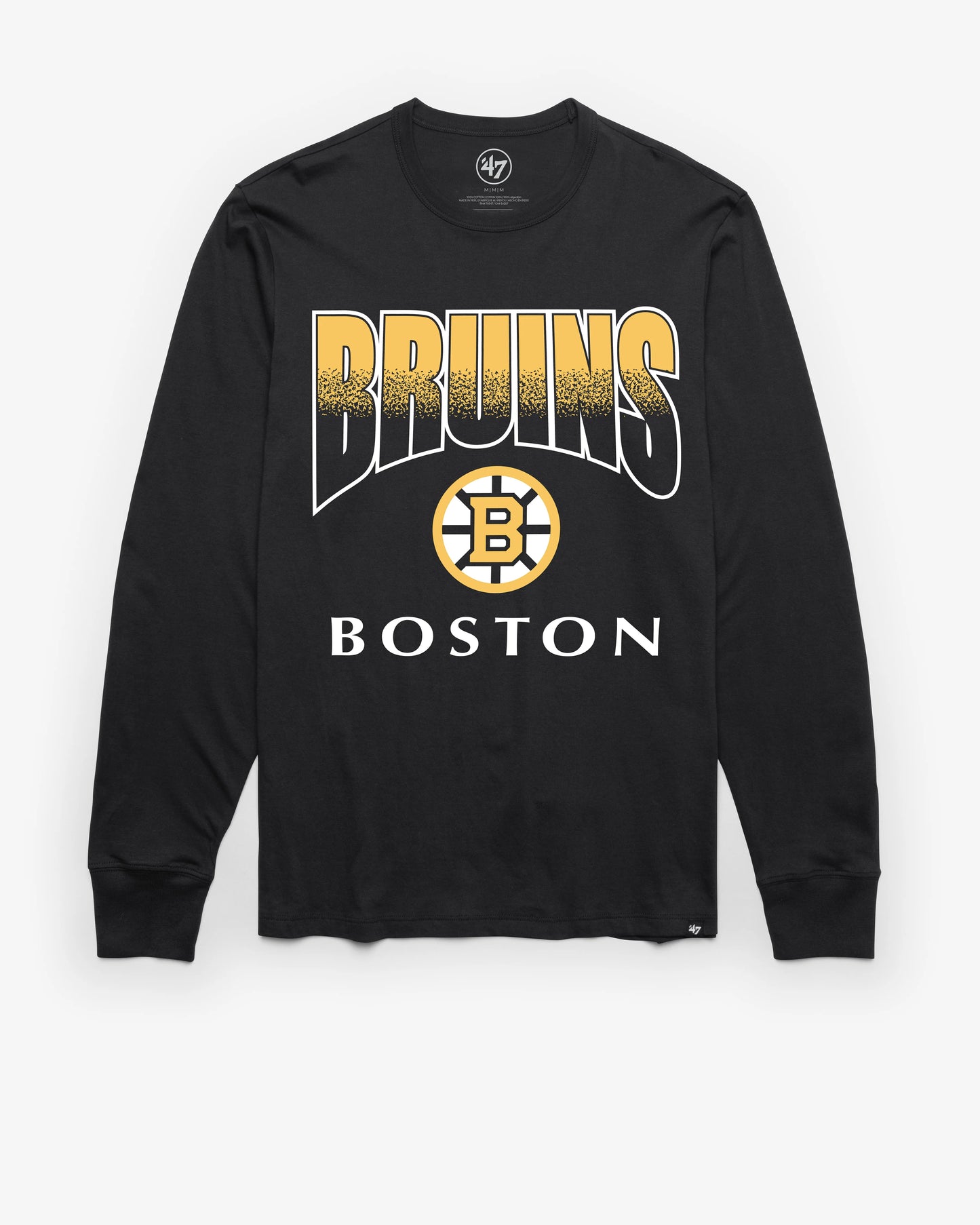 BOSTON BRUINS SWEEP DOWN '47 FRANKLIN LONG SLEEVE TEE