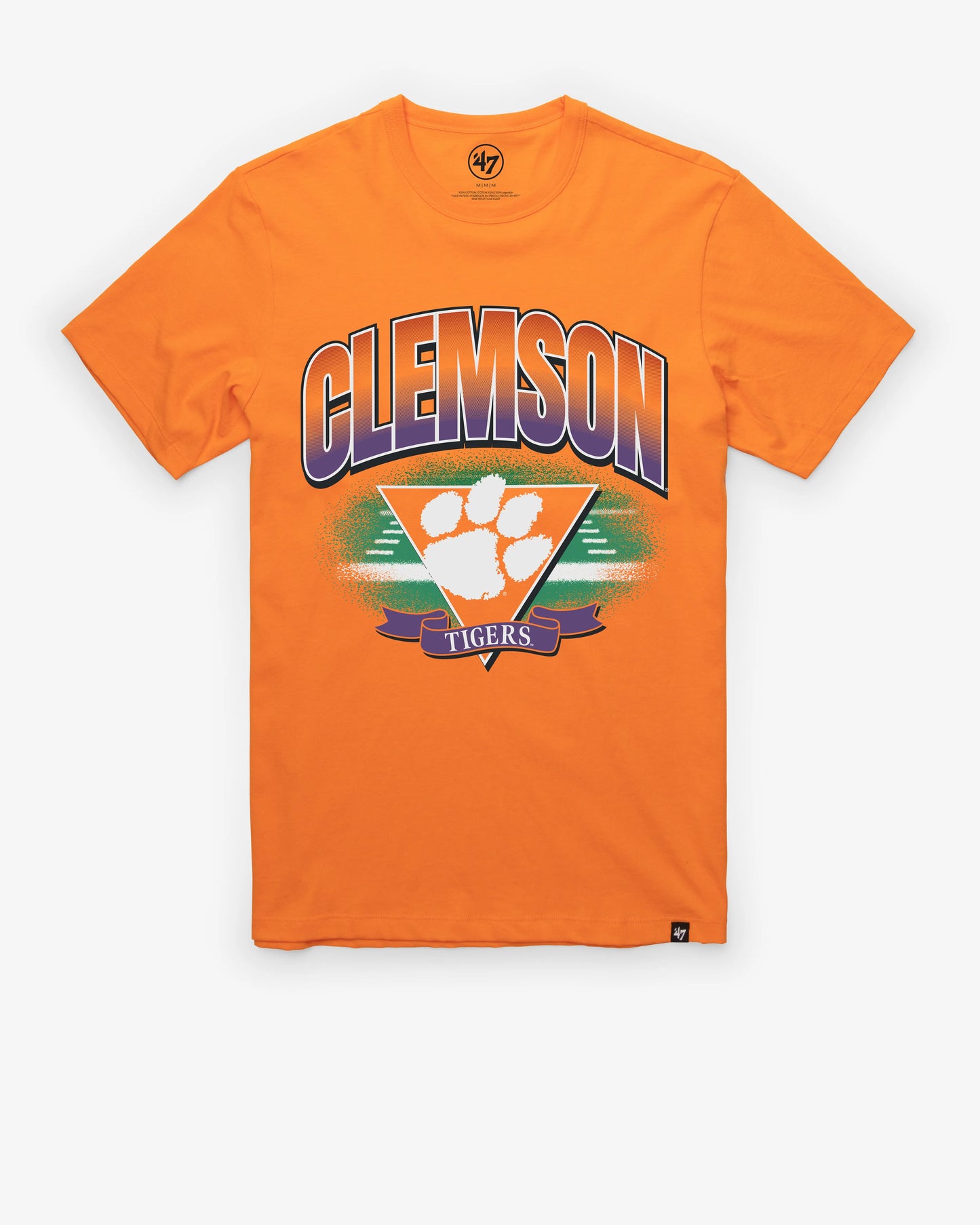 CLEMSON TIGERS ARENA FADE '47 FRANKLIN TEE