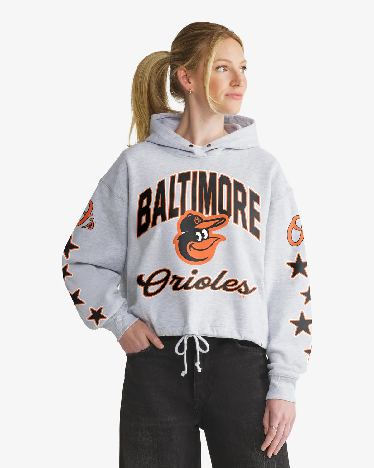 BALTIMORE ORIOLES STARRY EYED '47 VENICE HOOD WOMENS