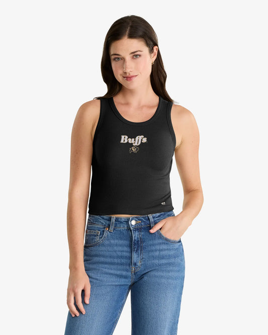 COLORADO BUFFALOES STRAIGHT CUT '47 BABY RIB TANK WOMENS