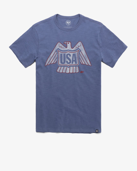 USA HOCKEY VINTAGE EAGLE GRIT '47 SCRUM TEE