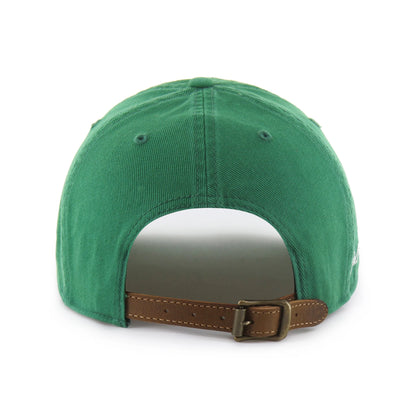BOSTON CELTICS CHAIN SIDE STITCH '47 CLEAN UP LONG VISOR