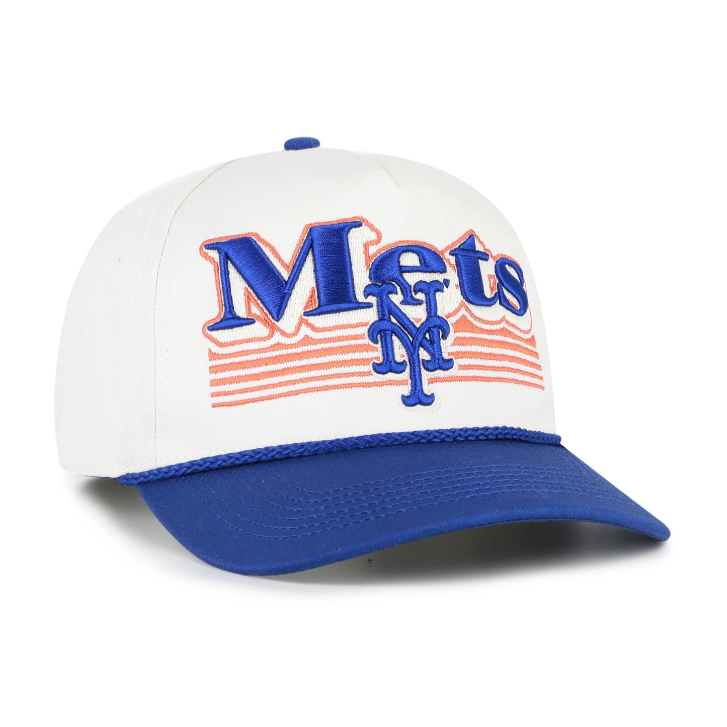 NEW YORK METS SCRIPT FADE TWO TONE ROPE '47 HITCH