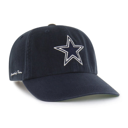 DALLAS COWBOYS CHAIN SIDE STITCH '47 CLEAN UP LONG VISOR