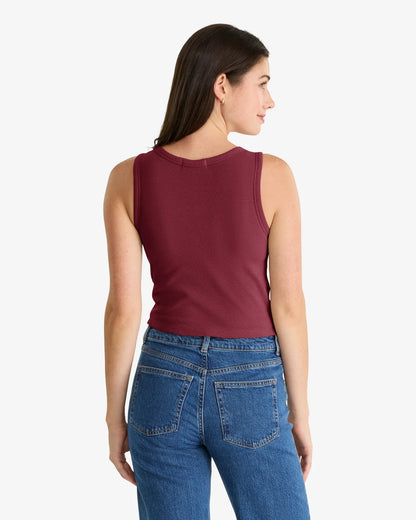 WASHINGTON COMMANDERS STRAIGHT CUT '47 BABY RIB TANK WOMENS