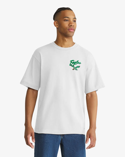 PHILADELPHIA EAGLES HISTORIC BACKER SCRIPT ILLUSTRATED '47 FOUNDATION TEE