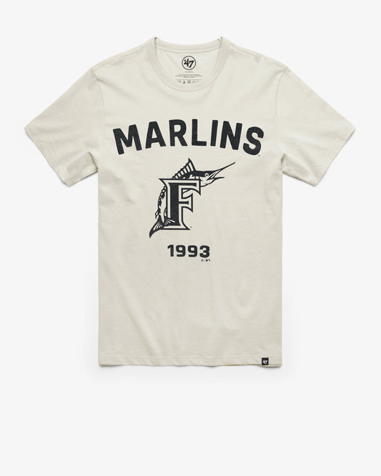 MIAMI MARLINS COOPERSTOWN DUSTER '47 FRANKLIN TEE