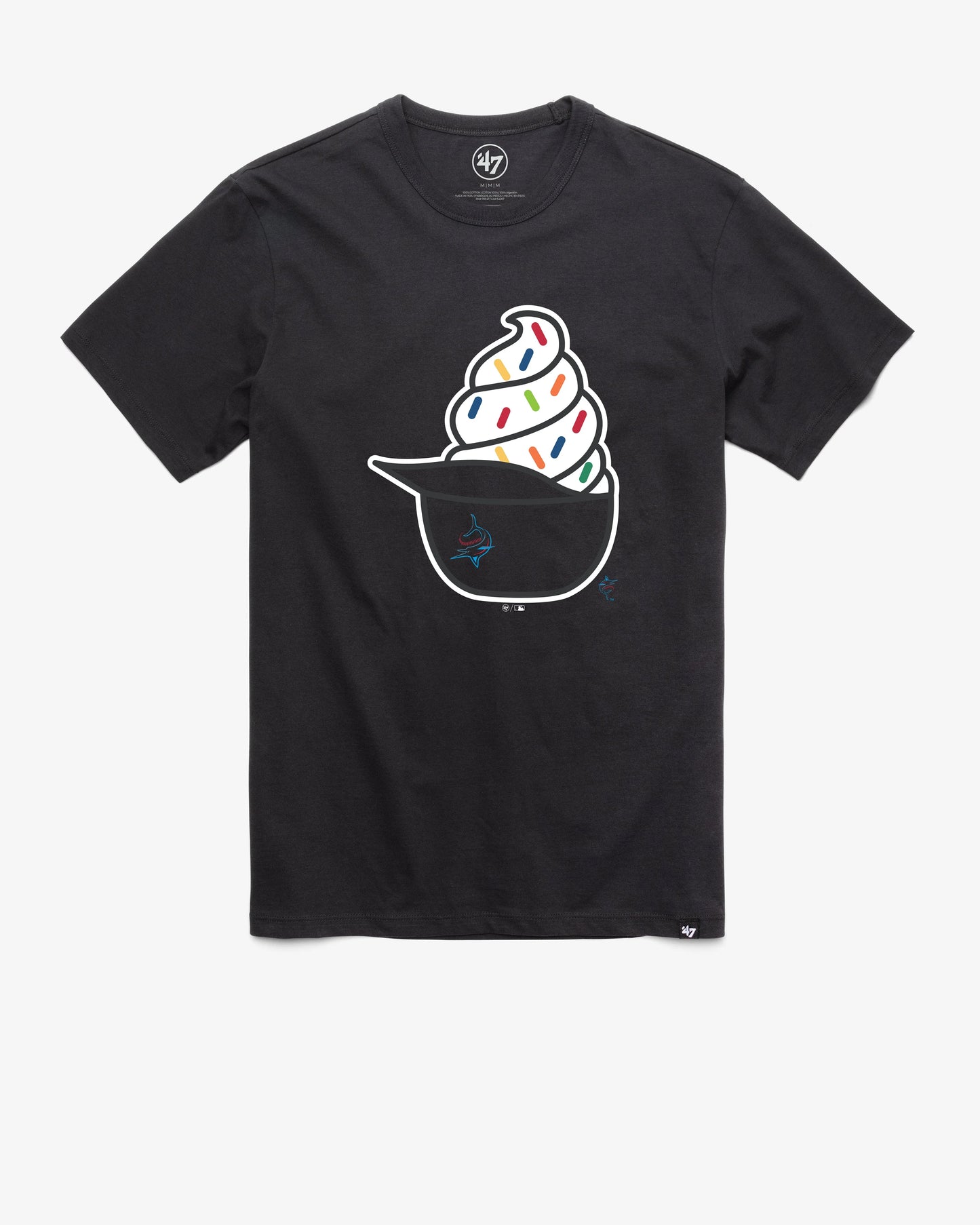 MIAMI MARLINS ICE CREAM '47 FRANKLIN TEE