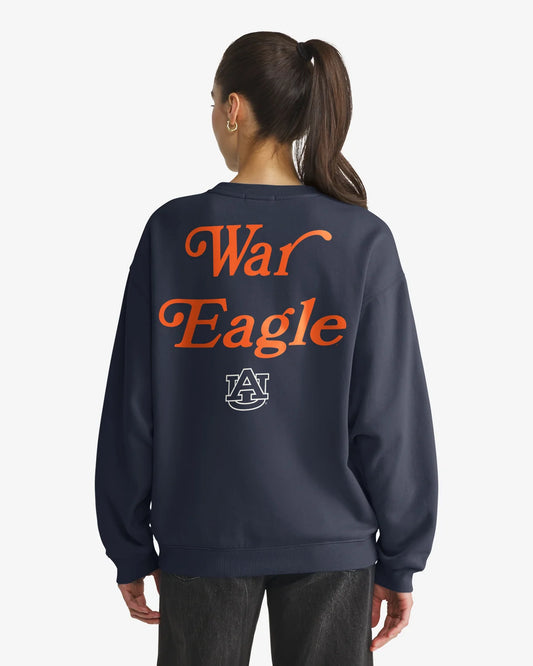 AUBURN TIGERS SHOUT IT OUT '47 OVERSIZED CREW WOMENS
