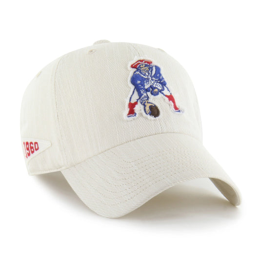 NEW ENGLAND PATRIOTS HISTORIC SLUB TWILL '47 CLEAN UP