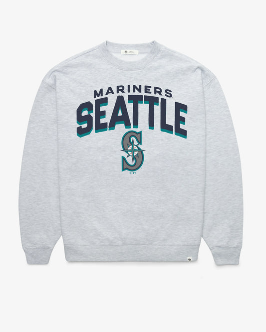 SEATTLE MARINERS CAMPUS ARCH CLOUD '47 OVERSIZED CREW WOMENS