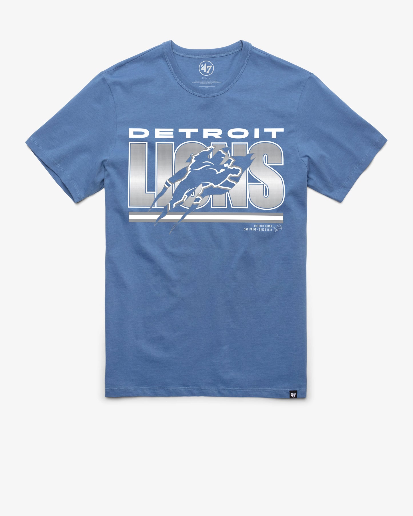 DETROIT LIONS TEAM THUNDER RIP '47 FRANKLIN TEE