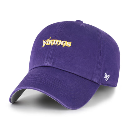 MINNESOTA VIKINGS BASE RUNNER SCRIPT '47 WOMEN'S CLEAN UP