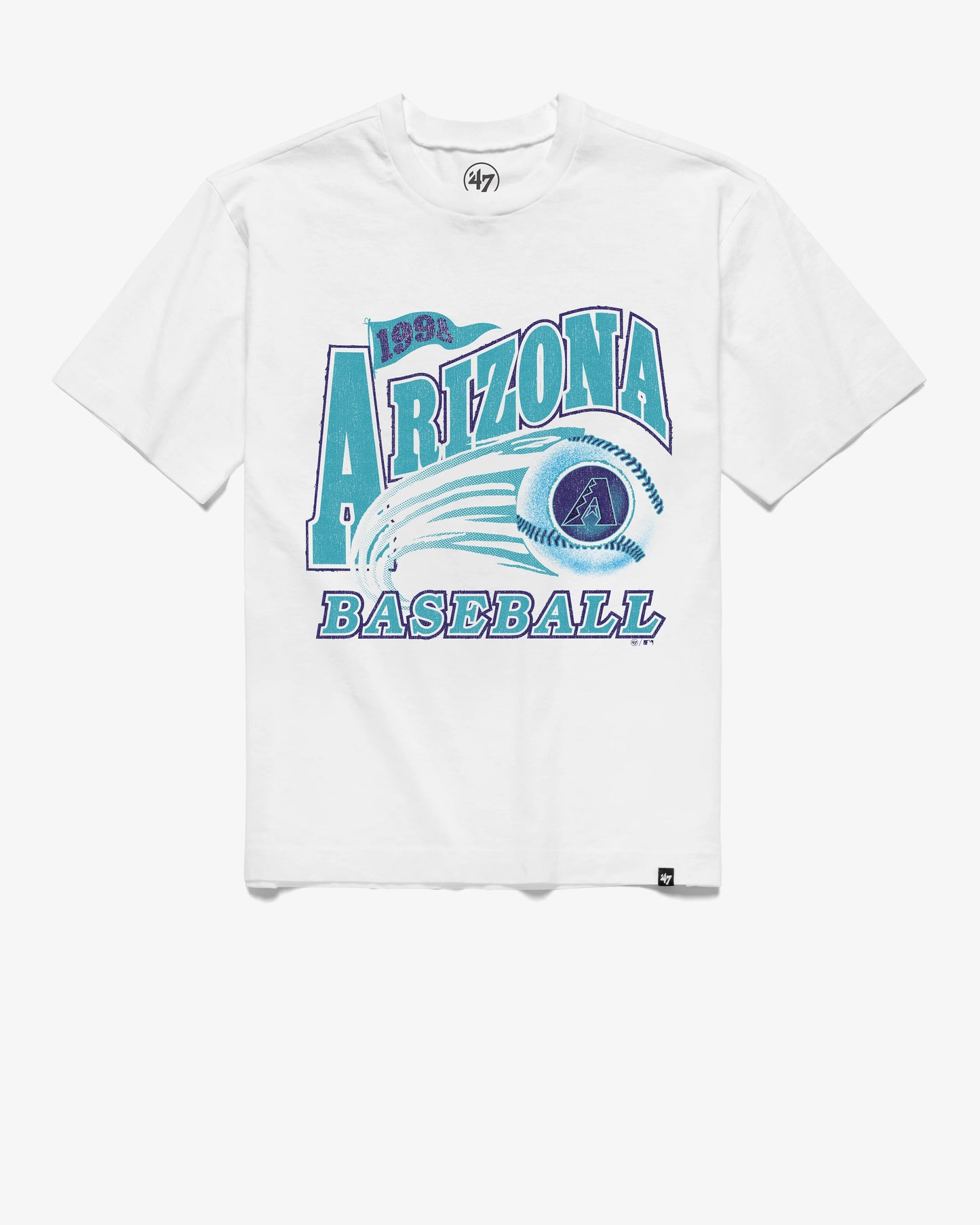 ARIZONA DIAMONDBACKS CITY CONNECT GAME WORN CURVE '47 FOUNDATION