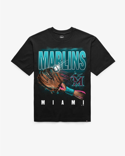 MIAMI MARLINS CITY CONNECT FINGERTIP CATCH '47 FOUNDATION TEE