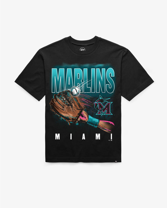 MIAMI MARLINS CITY CONNECT FINGERTIP CATCH '47 FOUNDATION TEE