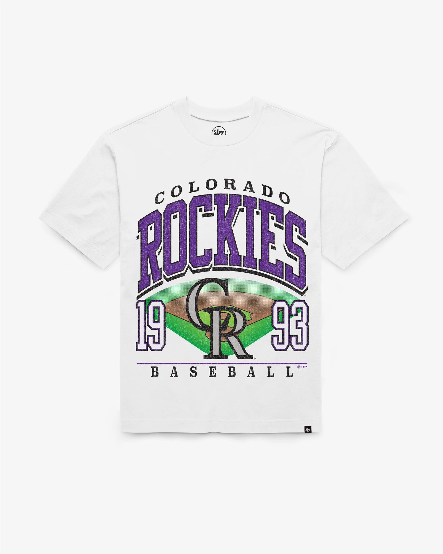 COLORADO ROCKIES FIELD GENERAL '47 FOUNDATION TEE