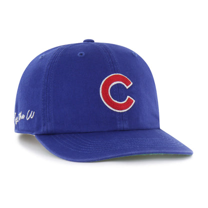 CHICAGO CUBS CHAIN SIDE STITCH '47 CLEAN UP FLAT BRIM