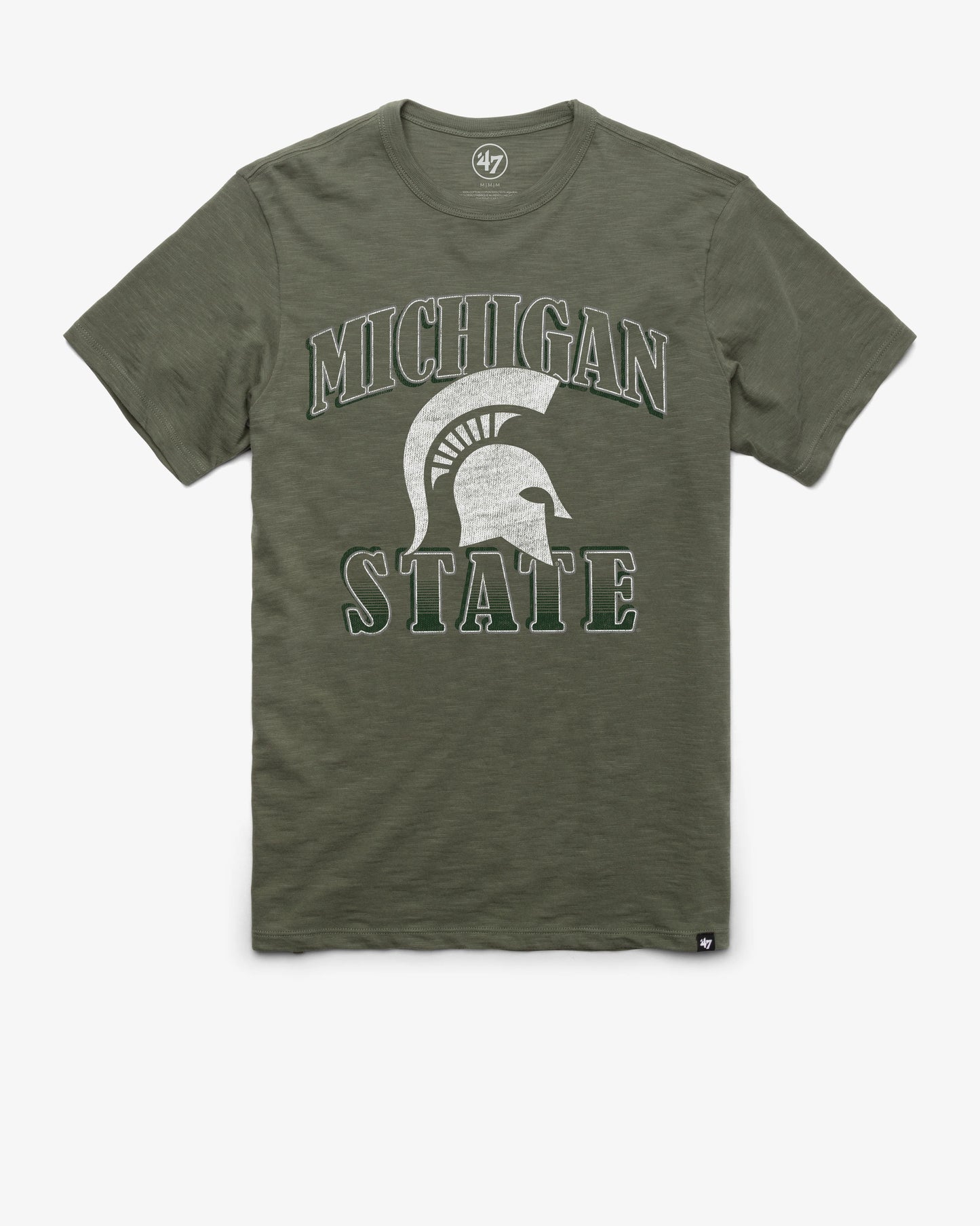 MICHIGAN STATE SPARTANS OVERRUN '47 SCRUM TEE