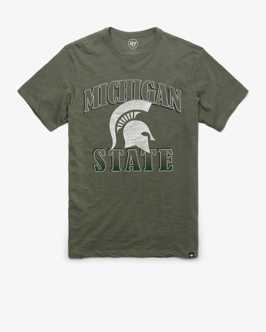 MICHIGAN STATE SPARTANS OVERRUN '47 SCRUM TEE