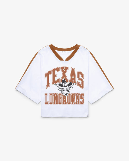 TEXAS LONGHORNS VINTAGE BIG OVERARCH '47 WOMEN'S DROP NEEDLE RAGLAN JERSEY