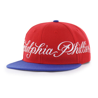 PHILADELPHIA PHILLIES MISTER CARTOON WRAP SCRIPT '47 CAPTAIN