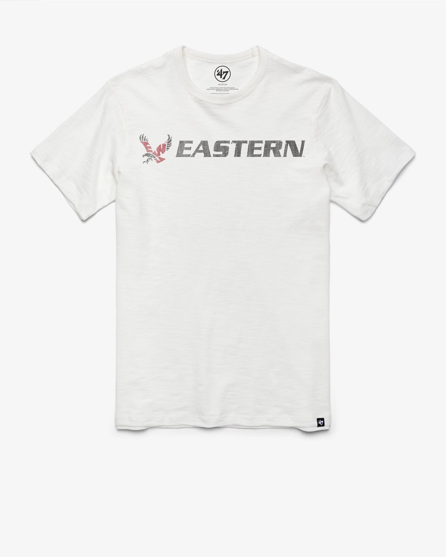 EASTERN WASHINGTON EAGLES GRIT WORDMARK '47 SCRUM TEE